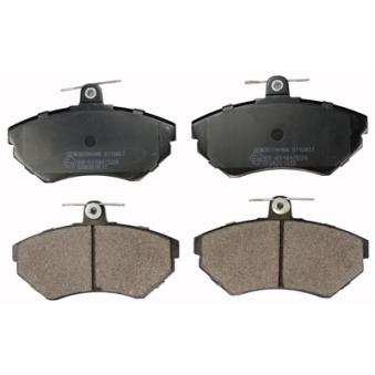 Jeu de 4 plaquettes de frein avant DENCKERMANN OEM 1HM698151