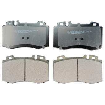 Jeu de 4 plaquettes de frein avant DENCKERMANN OEM 0034200820