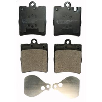 Jeu de 4 plaquettes de frein arrière DENCKERMANN OEM A0024205220