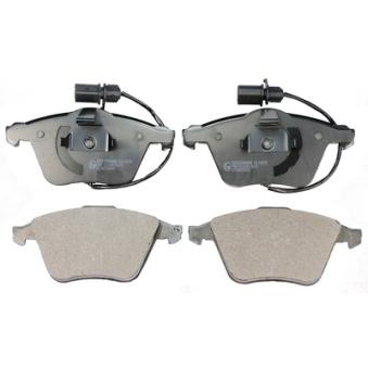 Jeu de 4 plaquettes de frein avant DENCKERMANN OEM 4B0698151AC