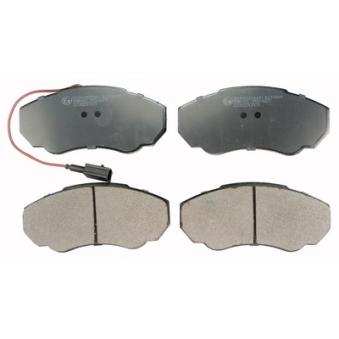 Jeu de 4 plaquettes de frein avant DENCKERMANN OEM 77364862