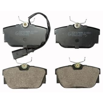Jeu de 4 plaquettes de frein arrière DENCKERMANN OEM 5M212M008BB
