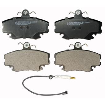Jeu de 4 plaquettes de frein avant DENCKERMANN OEM 7701206082