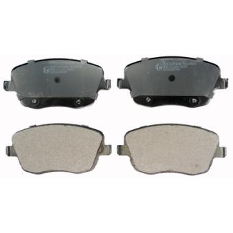 Jeu de 4 plaquettes de frein avant DENCKERMANN OEM 6Q0698151A