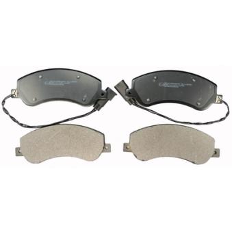 Jeu de 4 plaquettes de frein avant DENCKERMANN OEM 1721087