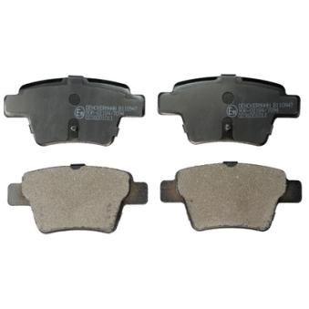 Jeu de 4 plaquettes de frein arrière DENCKERMANN OEM 425440