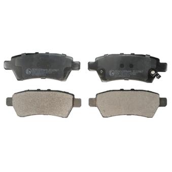 Jeu de 4 plaquettes de frein arrière DENCKERMANN OEM 44060EB325
