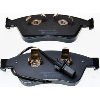 Jeu de 4 plaquettes de frein avant DENCKERMANN OEM 4E0698151