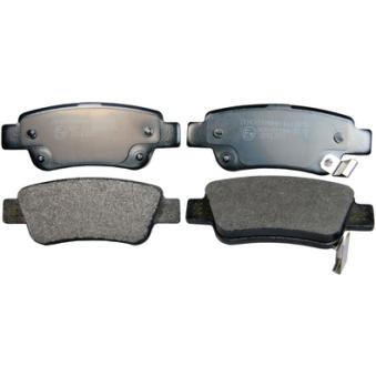 Jeu de 4 plaquettes de frein arrière DENCKERMANN OEM 43022SWWG01