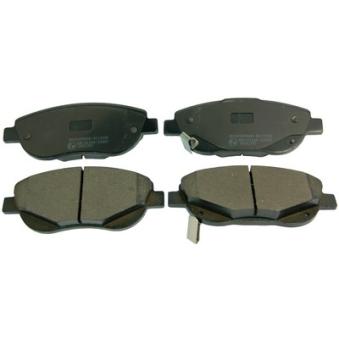 Jeu de 4 plaquettes de frein avant DENCKERMANN OEM 0446505300