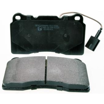 Jeu de 4 plaquettes de frein avant DENCKERMANN OEM 9948030