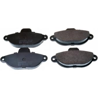 Jeu de 4 plaquettes de frein avant DENCKERMANN OEM 9948054