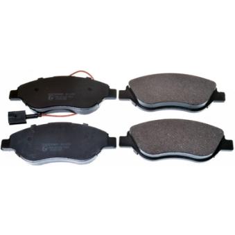 Jeu de 4 plaquettes de frein avant DENCKERMANN OEM 77362196