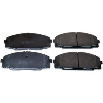 Jeu de 4 plaquettes de frein avant DENCKERMANN OEM 0449126160