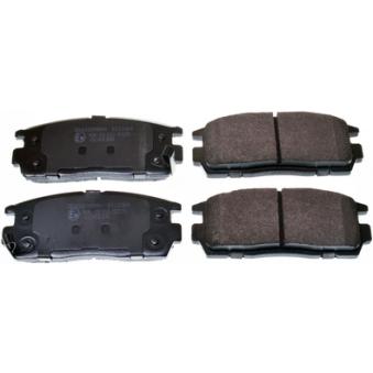 Jeu de 4 plaquettes de frein arrière DENCKERMANN OEM 96626076