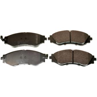 Jeu de 4 plaquettes de frein avant DENCKERMANN OEM 96245178