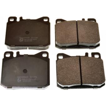 Jeu de 4 plaquettes de frein avant DENCKERMANN OEM 1506570