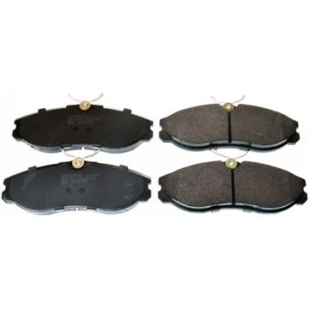 Jeu de 4 plaquettes de frein avant DENCKERMANN OEM 1954460