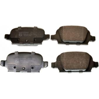 Jeu de 4 plaquettes de frein arrière DENCKERMANN OEM 9200132