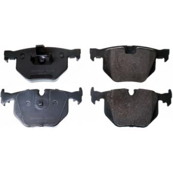 Jeu de 4 plaquettes de frein arrière DENCKERMANN OEM 34216761285 Jeu de 4 plaquettes de frein arrière DENCKERMANN OEM 34216761285