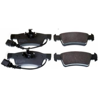 Jeu de 4 plaquettes de frein arrière DENCKERMANN OEM 7L6698451 Jeu de 4 plaquettes de frein arrière DENCKERMANN OEM 7L6698451