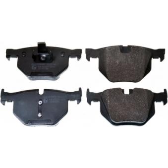 Jeu de 4 plaquettes de frein arrière DENCKERMANN OEM 34216763044 Jeu de 4 plaquettes de frein arrière DENCKERMANN OEM 34216763044