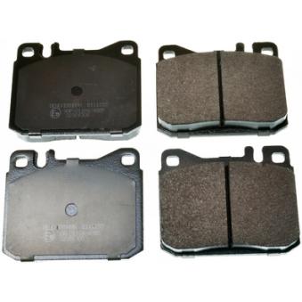 Jeu de 4 plaquettes de frein avant DENCKERMANN OEM 0024200720