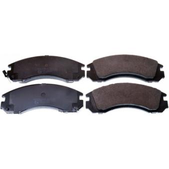 Jeu de 4 plaquettes de frein avant DENCKERMANN B111161