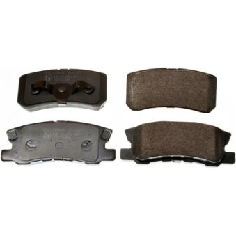 Jeu de 4 plaquettes de frein arrière DENCKERMANN OEM 425448