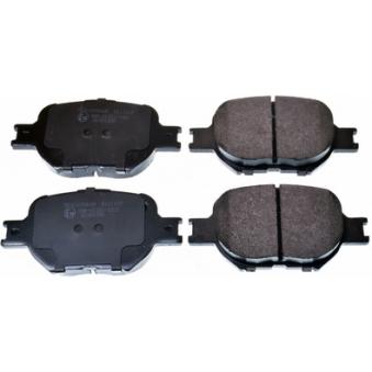 Jeu de 4 plaquettes de frein avant DENCKERMANN OEM 0446520500 Jeu de 4 plaquettes de frein avant DENCKERMANN OEM 0446520500