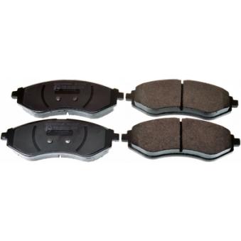 Jeu de 4 plaquettes de frein avant DENCKERMANN OEM 96534653