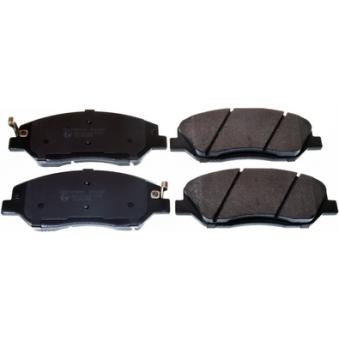 Jeu de 4 plaquettes de frein avant DENCKERMANN OEM 581014DA60