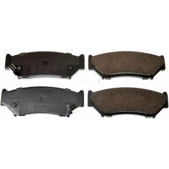 Jeu de 4 plaquettes de frein avant DENCKERMANN OEM 5520067D11000