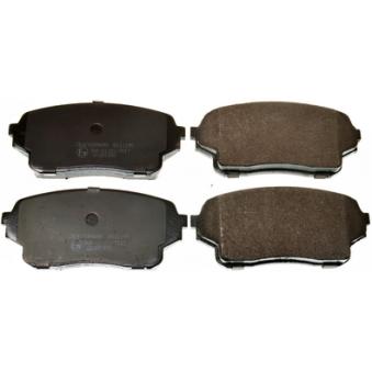 Jeu de 4 plaquettes de frein avant DENCKERMANN OEM 5520050J01