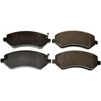Jeu de 4 plaquettes de frein avant DENCKERMANN OEM 5066427AA