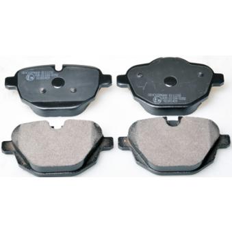 Jeu de 4 plaquettes de frein arrière DENCKERMANN OEM 34216796741