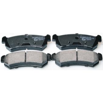 Jeu de 4 plaquettes de frein arrière DENCKERMANN OEM 96405131