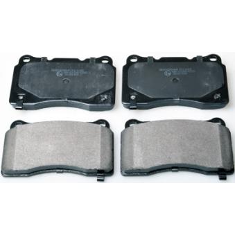 Jeu de 4 plaquettes de frein avant DENCKERMANN OEM 26296FE041