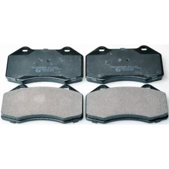 Jeu de 4 plaquettes de frein avant DENCKERMANN OEM 7701208218