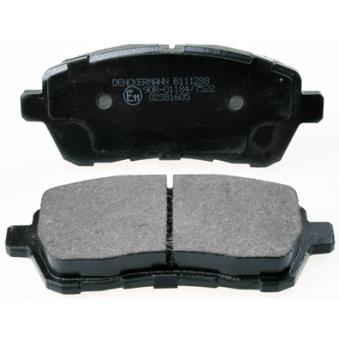 Jeu de 4 plaquettes de frein avant DENCKERMANN OEM ME8V5J2K021AA