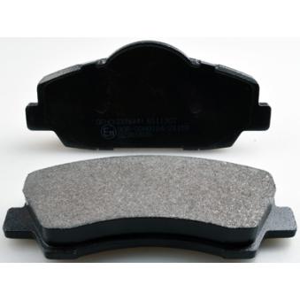 Jeu de 4 plaquettes de frein avant DENCKERMANN OEM 1608691380