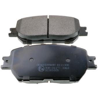 Jeu de 4 plaquettes de frein avant DENCKERMANN OEM 0446533240