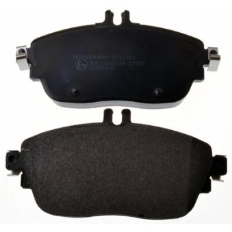 Jeu de 4 plaquettes de frein avant DENCKERMANN OEM 0084200620