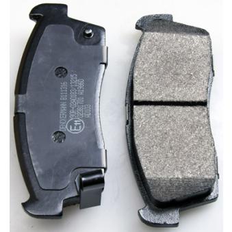 Jeu de 4 plaquettes de frein avant DENCKERMANN OEM 1606225680