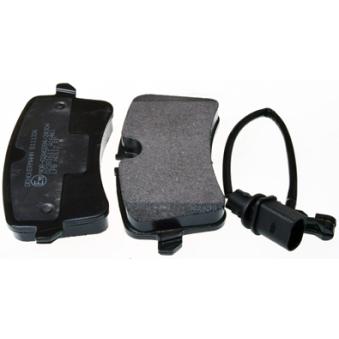 Jeu de 4 plaquettes de frein arrière DENCKERMANN OEM 4G0698451B