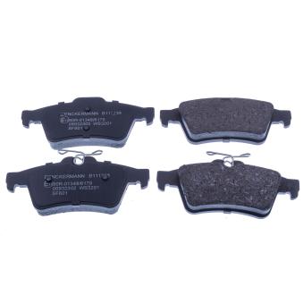 Jeu de 4 plaquettes de frein arrière DENCKERMANN OEM BV612M007BA