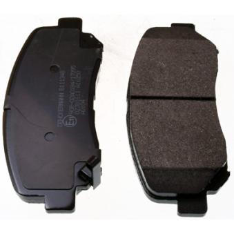 Jeu de 4 plaquettes de frein avant DENCKERMANN OEM K0Y13323Z