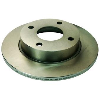 Jeu de 2 disques de frein avant DENCKERMANN OEM 1019598