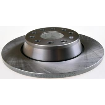 Jeu de 2 disques de frein arrière DENCKERMANN OEM 1K0615601AD