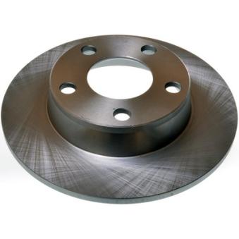 Jeu de 2 disques de frein arrière DENCKERMANN OEM 4B0615601B